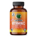Vitamin C 1000 mg - Tapioca Sumber - 120 Vegan DRC Caps oleh Lab Murni Vitamin (DRC - Deminded Rilis caps) Jagung Bebas Dibuat di Kanada