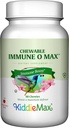 Maxi Health Ammuniune Dupless Booster Blend, Vitamin C, Elderberry, Zinc, Epicor, Glutathione - Immuno- O- Max - Chewable Vitamin for Kids and Adults - 60 Cherry Flavored Chewable Tablets