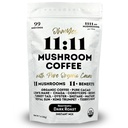 Ohmyes 11 Mushroom Coffee dengan Cacao - 11 USA Grown Adaptogenic Jamur untuk Fokus, Clarity & Energy - Lion 's Mane, Reishi, Chaga + Nootropic Organic Superfood oleh OhmYes (7oz) - 99