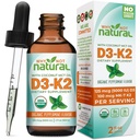 Mengapa Vitamin D3 K2 (MK-7) Cair Drops, 5000 IU subblingual D3 dengan Coconut MCT Oil, untuk kuat Tulang dan Gigi, Jantung dan Dukungan Imune