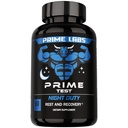 Prime Labs Night Duty - Nighttime Testosterone Booster & Sleep & Support - PM Rest & Muscle Recovery Suplemen - 60 Count