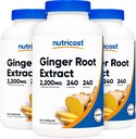 Nutricost Ginger Root Extract 550mg, 240 Capsules (3 Botol)