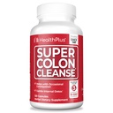 Kesehatan Plus Super Colon Cleanse 30 Day Supply of Gentle Gut Cleanse Detox, Psyllium Husk, Progories for Constipation Relief & Digetives Support, 120 Capsules