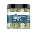 Elemen Bumi Putih Mulberry Leaf Ekstrak 200 Capsules, Murni & Dijinakkan, Tanpa Addonves