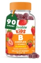 Kompleks Vitamin B Lifeable untuk Anak-anak 124; dengan VIT C 124; Tasting B Besar Kompleks Gummies 12.4; Vegan Anak B Kompleks 124; Energi dan Nerve Dukungan 124; 90 Gummies