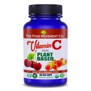 THE FOOD MOEMENT CO. 100% Plant - berbasis Vitamin C 60 Capsules 125mg - Dewasa Gluten- Sistem Antioksidant Defisien Dukungan - Whole Food Vegan Suplemen dari Organik Tidak-GMO Bebas-Fruit