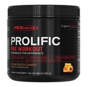 Pescience Prolific Pre Workout Powder for Men & Women with L-Citrulline Nitric Oxide Booster, Powder Energi & Nootropic for Focus - Pretraining Without Beta Alanine - 40 Scoops, Sour Peach Candy