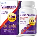 300 Milyar Probiotic Akkermansia 124; GLP-1 Suplemen untuk Perempuan & Pria, Akkermansia Muciniphila untuk GLP-1, Digeptical, Gut, Imune, Enhances Gut Digetical Lining fungsi, Akka Superpital- 60 Caps