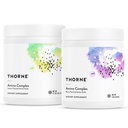 THORNE - Amino Complex Bundle - Promoses Lean Muscle Mass and Energy Produksi - Lemon & Berry Flavors