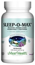 Maxi Health Adults Herbal Slep-O- Max with Valerian Root, Melonatin, Tryptophan, Passionflower - Natural Sleep Supplement