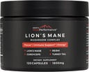 MIA 'S PeakPerformance Lion' s Mane Mushroom Supplement Capsules with Reishi, Cordyceps, Turkey Tail - Brain Nootropic for Memory, Focus, Natural Energy, & Imune Support (120 Capsules)