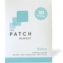 Patch Remedy Relax Patch = Nomor 124; L- Theanine, Lemon Balm, Valerian, Ashwagandha, Passionflower = 124; 30 Patches