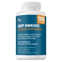 Dr. Tobias Deep Immune Prognane & Pregren, Dual Action Disquestion & Imune Support PreforPro Pregories & Delayed Rilis Spore Forming Progories for Women & Men, 180 Capsules, 90 Servis