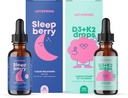 JoySpring Vitamin D3 K2 for Kids May Support Healthy Imune System Vitamin D for Children and Liquid Melatonin for Kids Sleep Duption