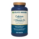 Alam Wonder Kalsium 600 mg dengan Vitamin D3 20 mcg untuk Bone Health, 220 tablet