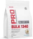 GNC Pro Performance Bulk 1340 Mass Gainer Protein Powder, 50g, Gluten Free, Whey, Creatine, BCAA, 3rd Party Tested, Muscle Recovery & Growth, Micronutrients, Vanilla Ice Cream, 9 Pelayan