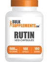 BulkSuplements.com Rutin 500mg Capsules - dari Saphora Japika, Rutin Suplemen, Rutin Pil - Antioksidants Suplemen - Vegan & Gluten Bebas, 1 Capsule per Serving, 180 Veg Capsules