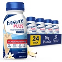 Pastikan Plus Vanilla Nutrition Shake Dengan Fiber 124; Meal Replacement Shake 124; Siap untuk Minum 124; 16g Protein dan 27 Vitamin dan Mineral 124; 8 fl oz - 24 Pack