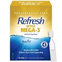 Refresh Optive MEGA- 3 Lubricant Eye Drops Preservative- Free Artificial Tears, 0.01 fl oz (0.4 mL), 30 Single- Gunakan Kontainer