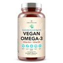 Tambahan AMANDEAN Vegan Omega 3. Alternatif Minyak Ikan Premium. Algae DHA & EPA. Carrageenan Free Softgels. Algal Estiventy Accids. Tanaman berdasarkan Jantung, Otak, Mata, Kulit, Dukungan Imune.