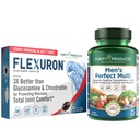 Produk Kesucian Bundle - Pria Multi + Flexuron Bersama Formula Men Multi Supports Sehat Vitalitas, Energi + More - 3X Lebih Baik dari Glucosamin & Chondroitin - 30 Hari Suppply