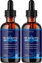 (2 Paket) Prostadine Drops - Resmi Drop Formula Prostadine untuk Pria, Prostadine Review, Prostadine Suplemen, Prostadine Natural Liquid Dukungan, Prostadine Drop Formula, 2 Botol selama 2 Bulan