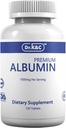 Dr.K & C Premium Protein Suplemen Protein - Ekstra 1000 mg 120 Tablets Healthy Ginney Provost Jenderal Wellness Energy Dukungan Hidup 1 pk