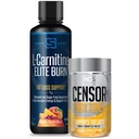 Sensor NDS NTS Nutities Fat Loss-Body Toner with CLA (90 Softgels) & Siren Labs L-Carnitine Elite Fat Loss Dukung Malibu Beach Blast 3000 mg (32 Servings)
