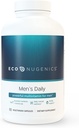 EcoNugenics Men 's Longevity Esensials Plus - Daily Multivitamin for Men - Vitamin Suplemen dengan Mineral, Herbs dan Antioksidants - Mendukung Overall Health, Vitalitas dan Kekekebalan (180 Capsules)