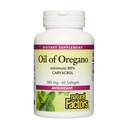 Faktor Alam Minyak Oregano - Mendukung Fungsi Sistem Kebal Sehat - Herbal Tambahan dengan Zaitun & Vitamin E - Non-GMO Antioksidant Dukungan - 60 Softgels (60 Pelayan)