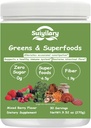 Sajikan Superfoods untuk Kesehatan Digetical, Gula Super Greens Powder, Spirulina, Klorella untuk Bloating & Gut Dukungan Harian untuk Perempuan, 30 Servis, Mixd Berry