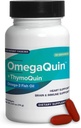OmegaQuin Minyak Benih Hitam + Vivo Mega Minyak Ikan 124; Omega- 3 & Thymoquinone Suplemen