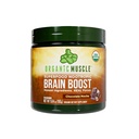 Faktor Otot Organik Boost Nootropics Blend - Vegan & Organik Sualth Supplemen untuk Fokus, Memory & Produktivitas dengan Ashwagandha, Ginkgo & Ginseng - Chocolate Flavor, 20 Servings
