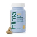 Hilma Sleep Aid Formulated with Magnesium & L- Theanine, Natural Sleep Aids for Adults to Help You Asleep and Stay Alleep Melonin- Free, Non- Drowsy Next Day Formula, 50 Vegan Capsules