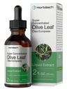 Horbach Olive Leaf Extract Liquid 124; 2 fl oz 124; Super Power 124; Bebas Alkohol, Vegetarian, Non-GMO, Gluten Bebas