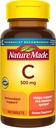 Nature Made Vitamin C 500 mg Caplets, 100 Count, untuk Imune Dukungan, Gluten Bebas