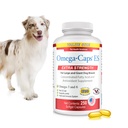 Omega- Caps ES untuk Large & Giant Dogs - Omega 3, Vitamin, Mineral, Antioksidan - Dukung Sistem Imune, Joints, Heart, and Brain - 250 Softgel Capsules