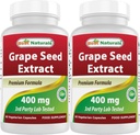 Best Grapeseed Extract 400 mg 120 vcaps (120 Cacah (Paket 2)))