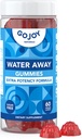 GOJOY Water Away Gummies - Dukungan Diuretik Alam untuk Retensi Air & Saldo Hidration - Herbal Formula dengan Dandelion - 60 Vegan Gummies