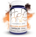 Nootropics Depot Cordyceps Mushroom Capsules 124; 10: 1 Whole Fruiting Body Extract 124; 250mg 124; 60 Count 124; Cordyceps militalis