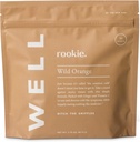 Rookie Wellness Well - Vegan Immune Support Packets with 1000 mg of Vitamin C, 14 mg of Vitamin E, and Ginger in a Natural Citrus Flavor - Sugar and Filler Free (30 Servings, Wild Orange)