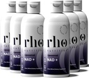 Rho Nutrition Liposal NAD + - Tambahan Liquid Dirancang untuk Mendukung Absorpsi - Bentuk Aktif NAD + Membantu Dukungan Kesehatan Sel Normal, Penuaan Sehat, Metabolisme Energi & Vitalitas - 6 Pack