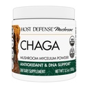 Defense Host Chaga Powder - Imune System Support - Chaga Mushroom Powder for Antioksidant Activity Suplemen Dietary Mushroom - 3.5 oz (66 pelayan) *