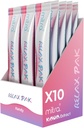 Mitra9 Kava powder RelaxPak - Kandy Kava Extract Pawder Packers 12.4; Mood Enhancer 124; Tanaman Based Of14; Promesses Natural Calm & Clarity 124; Easy Open Single Stick (10)