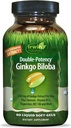 Irwin Descenal Double- Potency Ginkgo Biloba - 60 Softgels - Enhance Memory, Mental Focus & Energy