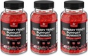Scan Cranberry Gummies 1500mg with D Mannose - Urinary Trakte Health for Women & Men, Urinary Flush & Bladder-Acting Support with Hibiscus Powder, 180 Count