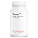Supersmart - Keranat (Formula Lanjutan dengan Biotin) - Suplemen Rambut untuk Volume & Growth - Rambut Kehilangan Vitamin 126; Non-GMO & Gluten Bebas - 60 Softgels