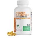 Bronson Vitamin B Kompleks dengan Vitamin C - Imune Kesehatan, Dukungan Energi & Sistem Gugup - Non-GMO, 360 Vegetarian Capsules