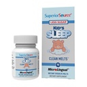 Superior Source Kid 's Sleep Melts - Premium Sleep Suply Support untuk Anak-Anak - mengandung Melonatin, L-Theanine & GABA - Kurang Gula - GMO, Bebas - 90 Microlingual Dissolve Melts