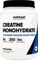 Nutricost Creatine Monohydrate Micronized Powder (1 KG) - Creatine Monohydrate Murni